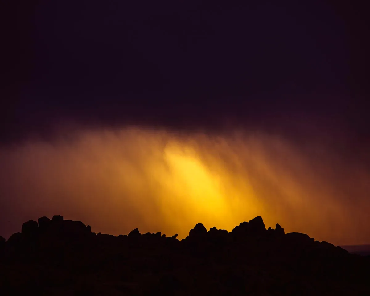 Eastern Sierras Desert Camping