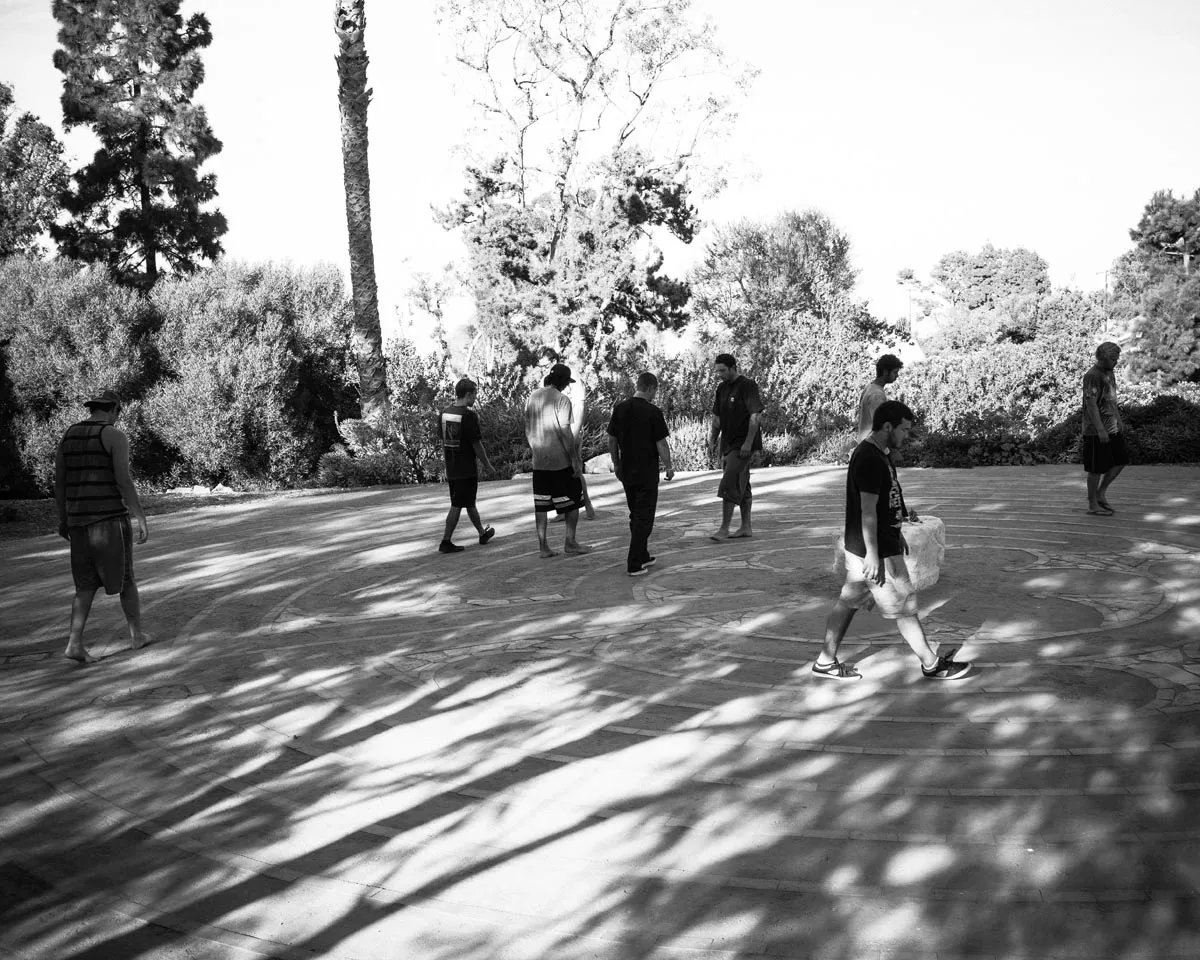 Labyrinth Art Exercise & Mindfulness Walk