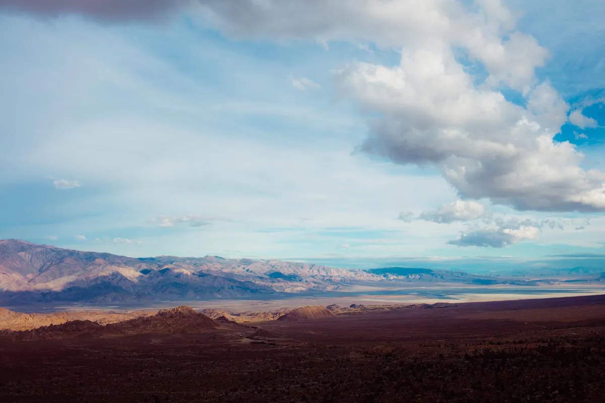 Eastern Sierras Desert Camping