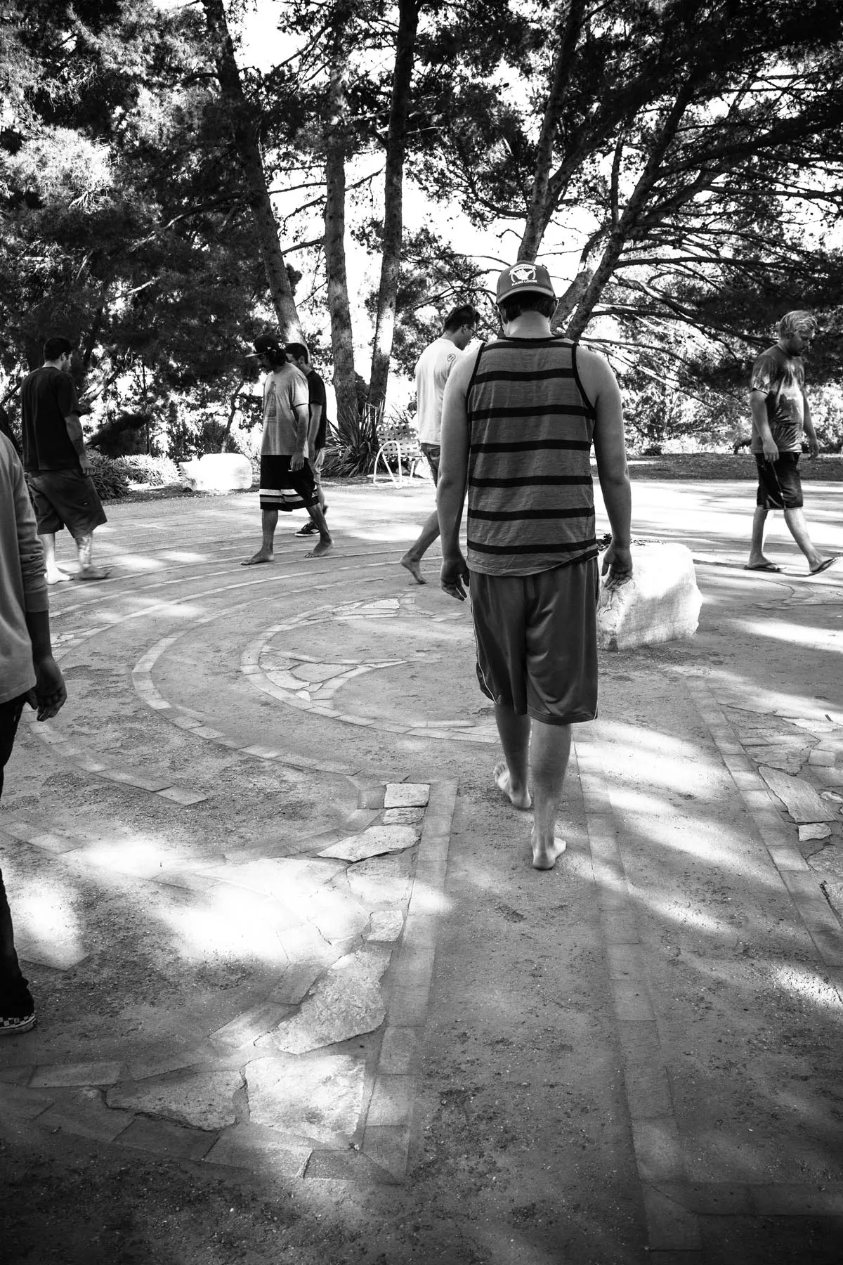 Labyrinth Art Exercise & Mindfulness Walk