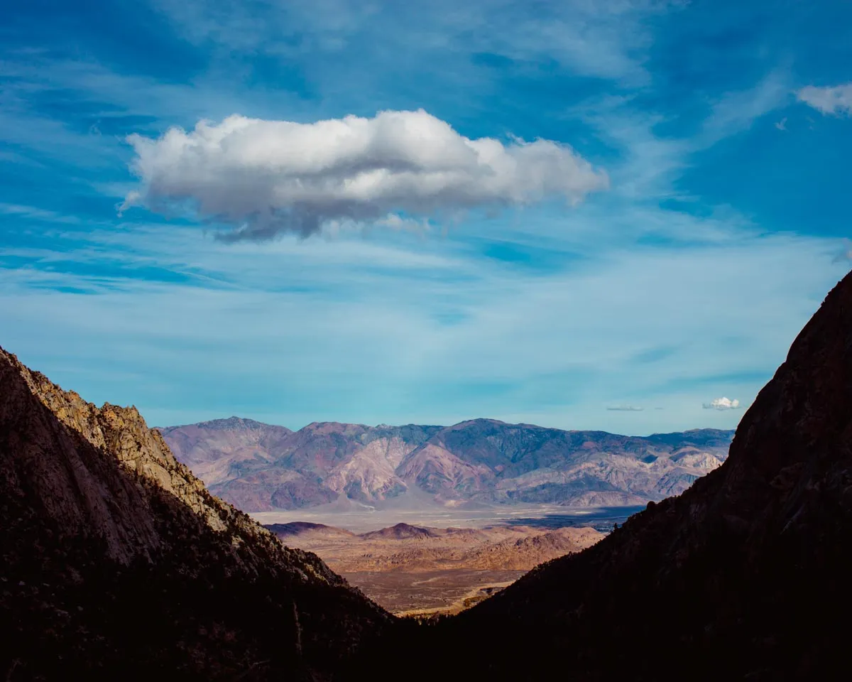 Eastern Sierras Desert Camping