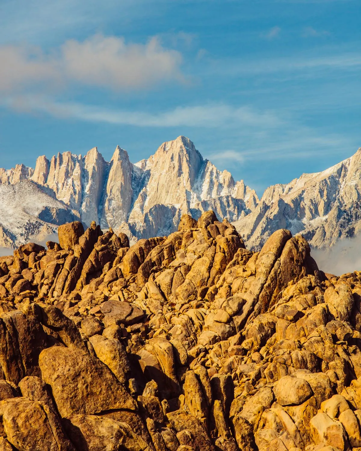 Eastern Sierras Desert Camping