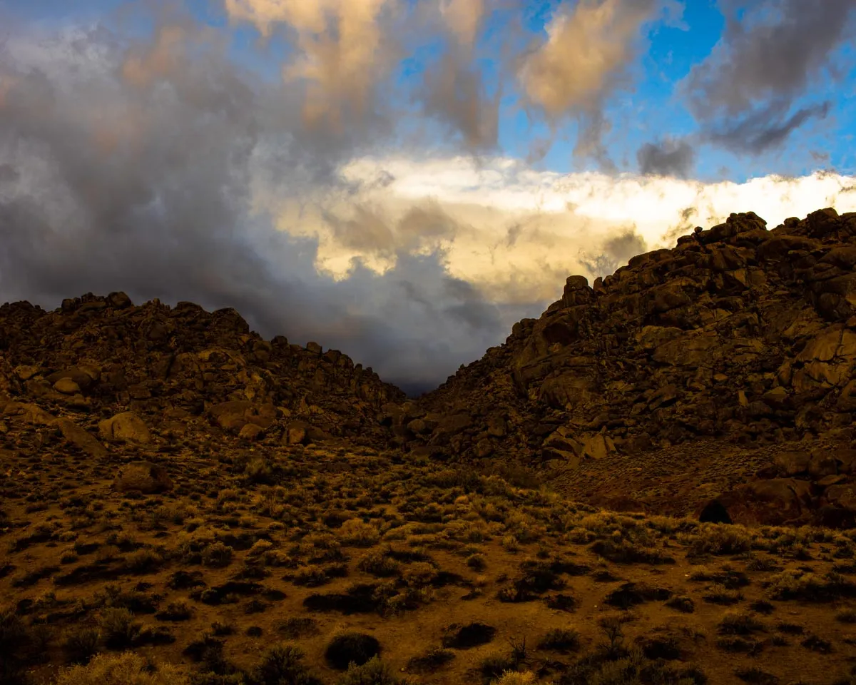 Eastern Sierras Desert Camping